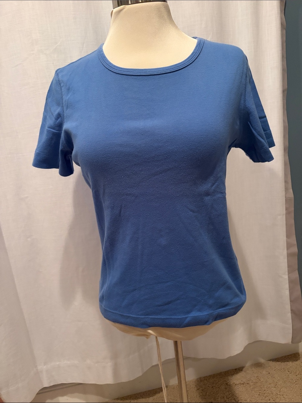 Sutton Studio Bright Blue Short Sleeve Tee